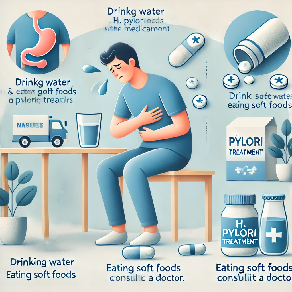 헬리코박터 제균 치료 부작용(메스꺼움·구토) 완화 방법 및 약물 조정 팁
