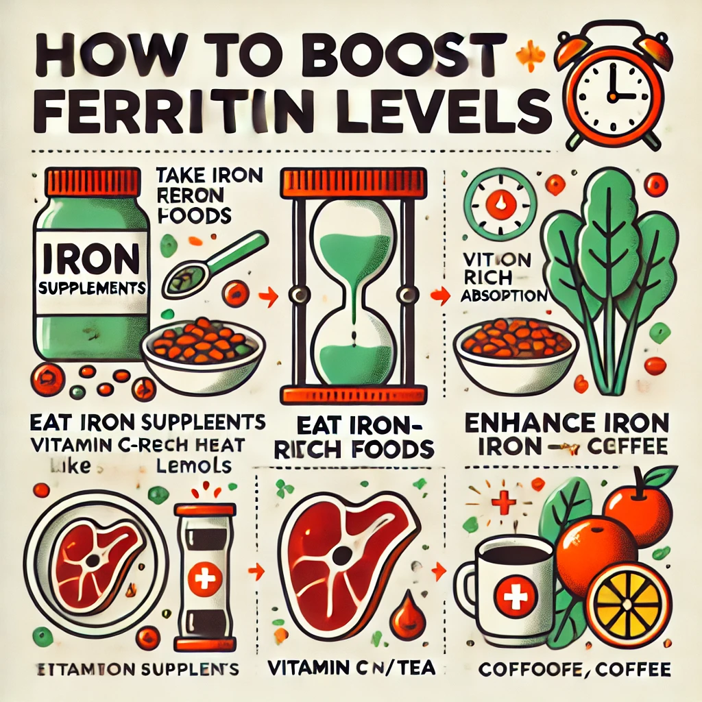 빈혈과 페리틴 수치: 철분 부족 해결 방법 및 철분제 복용 가이드
