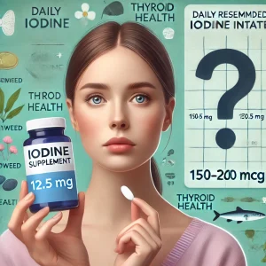 요오드 섭취, 아이오도랄 12.5mg 괜찮을까요? 권장량과 안전 섭취 방법 안내