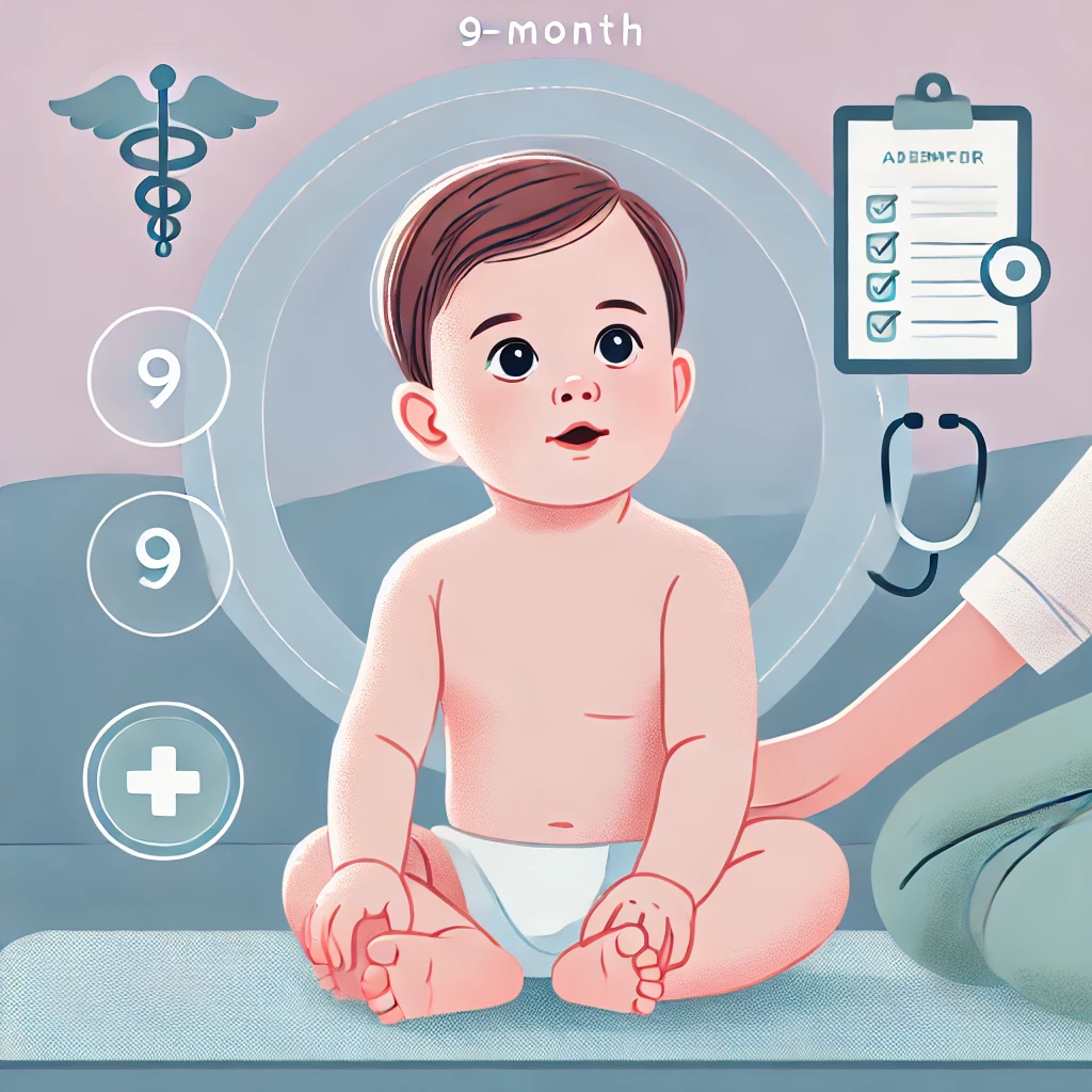 9개월 아기, 갑작스럽게 고개를 젖히는 움직임 괜찮을까요? 원인과 대처법