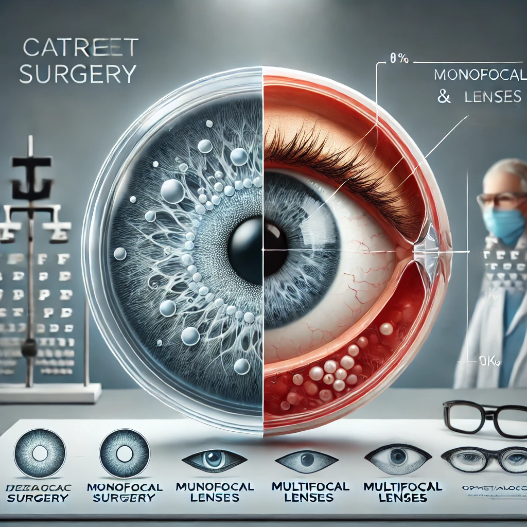당뇨 환자의 백내장 수술 다초점 렌즈와 단초점 렌즈 선택 가이드