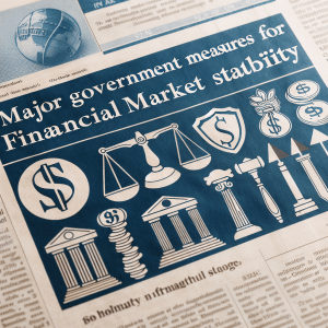 금융시장 안정을 위한 정부의 주요 조치 발표