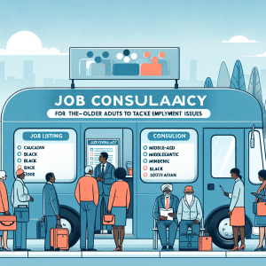 중장년층 일자리 상담버스로 고용 문제 해결하기