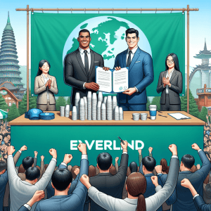 에버랜드, 일회용 컵 줄이기 협약 체결