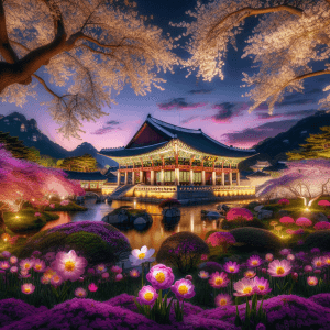 봄꽃과 밤의 매력, 창덕궁의 특별한 경험