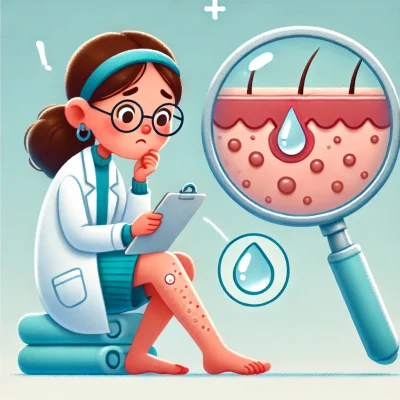 다리 모공각화증? 물 같은 액체가 나오는 이유는? 1 다리 모공각화증? 물 같은 액체가 나오는 이유는