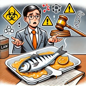 스티로폼 용기에서 녹아든 생선구이, 환경호르몬 위험성과 법적 책임은