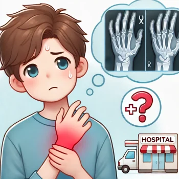 손목 인대 늘어남 단순 타박상일까? 병원 가야 하나요