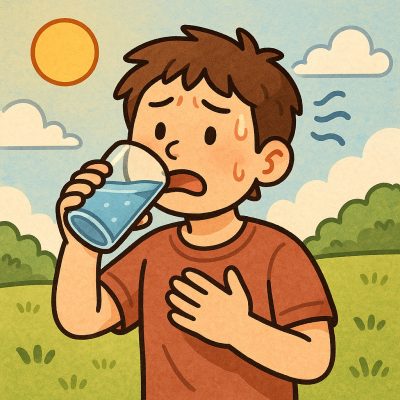 물을 마셔도 갈증이 해소되지 않는 이유는?