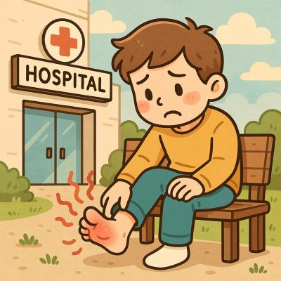 발가락 실금 통증과 부기 심해도 괜찮은 걸까?