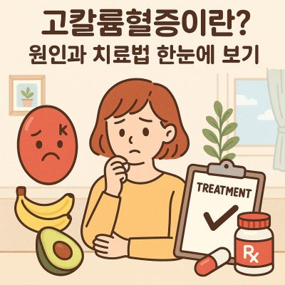 고칼륨혈증이란? 원인과 치료법 한눈에 보기 1 고칼륨혈증이란? 썸네일