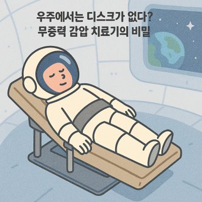 무중력 감압 치료기의 비밀 우주에서는 디스크가 없다? 1 무중력 감압 치료기 썸네일