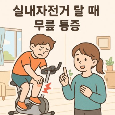 실내자전거 탈 때 무릎 통증 원인과 해결 방법 1 실내자전거 탈 때 무릎 통증 썸네일