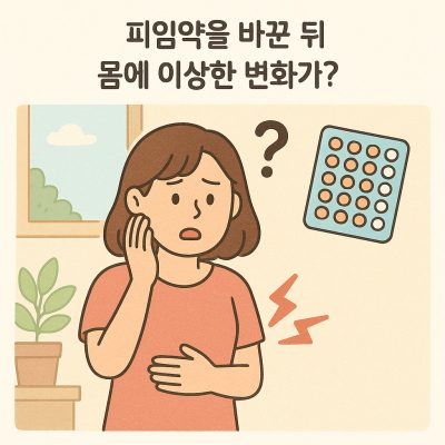 피임약 변경할 때 썸네일