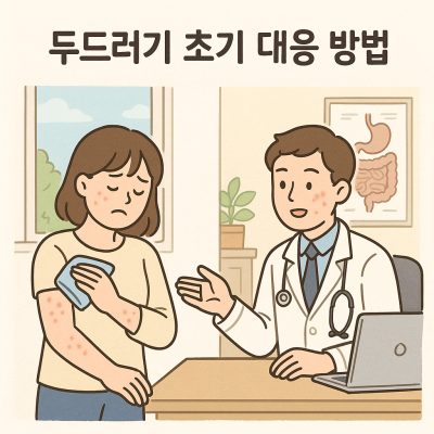 두드러기 초기 대응 썸네일