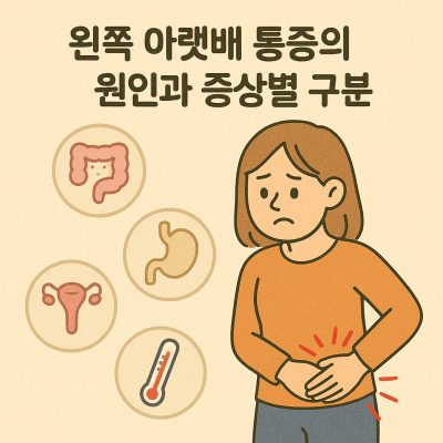 왼쪽 아랫배 통증 썸네일