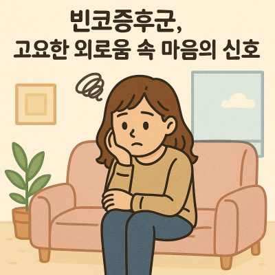 빈코증후군, 고요한 외로움 속 마음의 신호 1 빈코증후군을 겪는 중년 여성이 고요한 방 안에서 외로움을 느끼는 모습