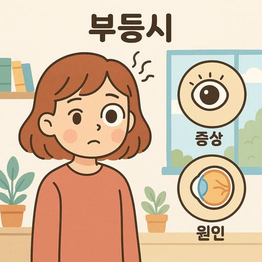 양쪽 눈 시력 다르면 알아야 할 원인과 해결방법 5가지 1 양쪽 눈 시력 다르면 발생하는 부등시 증상과 원인을 설명하는 건강 정보 썸네일