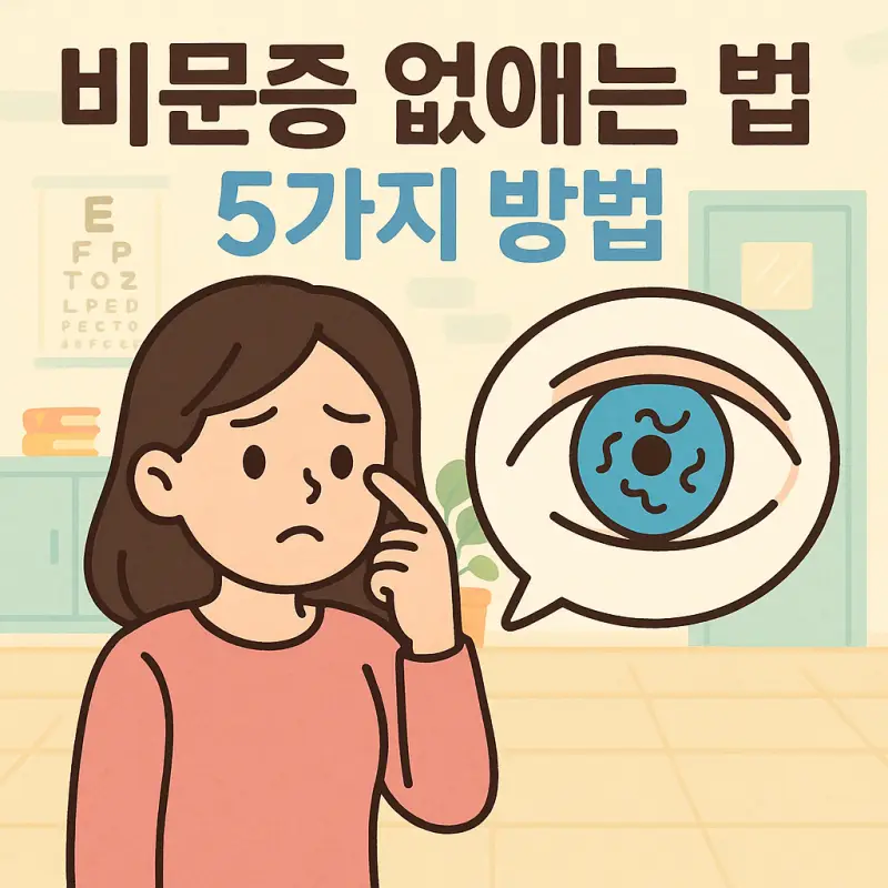 비문증 없애는 법 5가지 완벽 가이드 1 비문증 없애는 법 5가지 방법을 소개하는 안과 건강 정보 썸네일