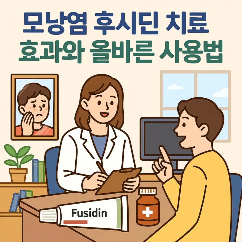 모낭염 후시딘 치료 효과와 올바른 사용법을 설명하는 건강 정보 썸네일
