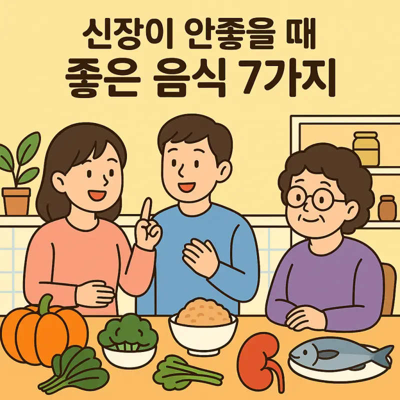 신장이 안좋을 때 좋은 음식 7가지 1 신장이 안좋을 때 좋은 음식 7가지를 소개하는 건강 식단 가이드 이미지