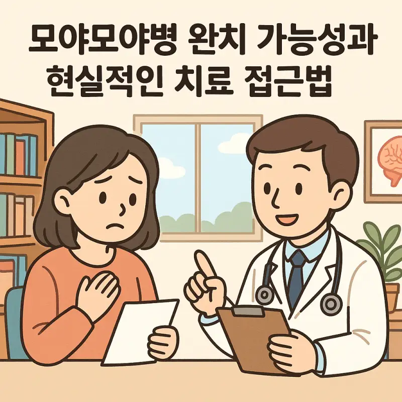 모야모야병 완치 가능성과 현실적인 치료 접근법 1 모야모야병 완치 가능성과 현실적인 치료 접근법을 설명하는 의료 정보 썸네일
