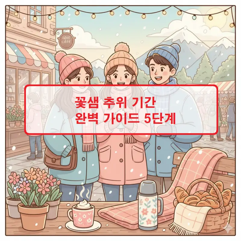 꽃샘 추위 기간의 특징과 대비 방법을 안내하는 날씨 정보 썸네일