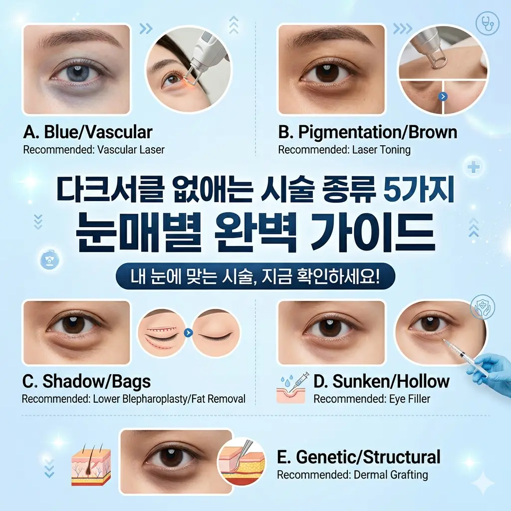 다크서클 없애는 시술 종류 5가지를 눈매별로 정리한 피부 미용 정보 썸네일